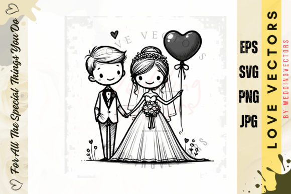 C4215: Capturing Eternal Love in Vector Form