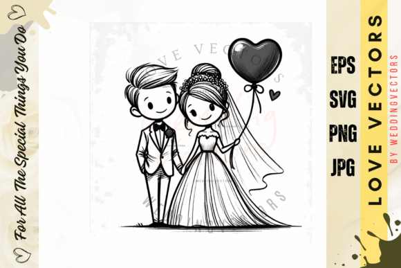 Wedding Couple and Love Vectors: A Designer's Guide